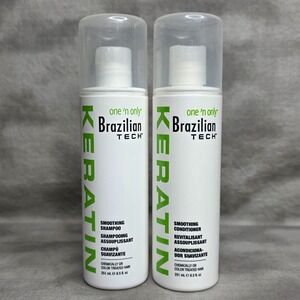 One 'n Only Brazilian Tech Keratin Smoothing Shampoo & Conditioner SET